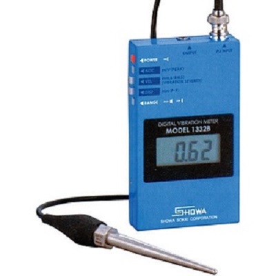 1332B Digital Vibration Meter Máy đo độ rung kỹ thuật số Showa Sokki