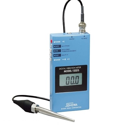 1332B  Digital Vibration Meter Showa Sokki