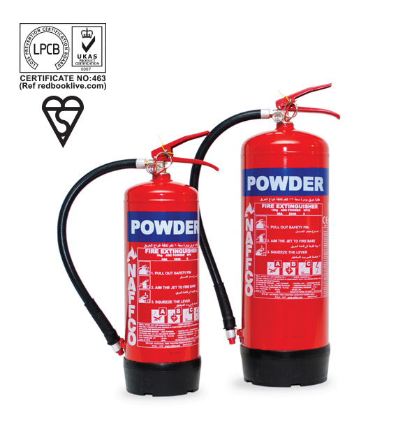 Bình chữa cháy bộ khô ABC powder fire Extinguishers, NP1, NP2, NP3, NP4, NP6, NP9, NP12, Naffco Vietnam