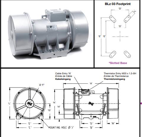 BLZ/15-3/4/01/50  Vibrator unit Invicta Vibrators