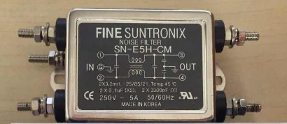 Bộ lọc nhiễu Noise Filter SN-E5H-CM Fine Suntronix Vietnam