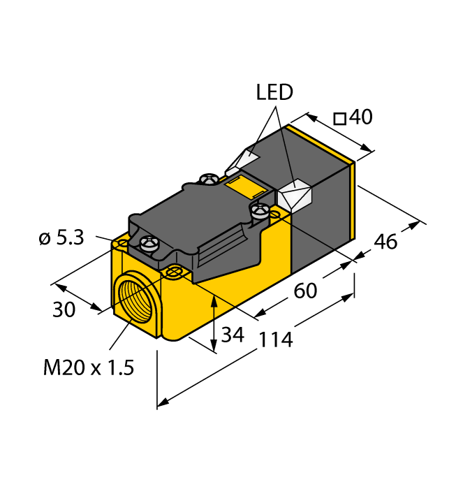 Cảm biến cảm ứng Inductive Sensor, 10111, Turck Vietnam