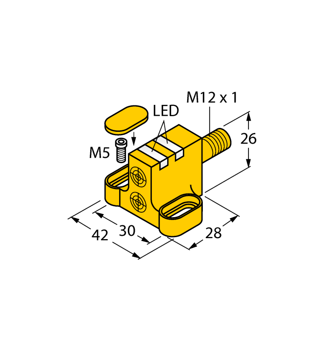 Cảm biến cảm ứng Inductive Sensor, 1650087, Turck Vietnam