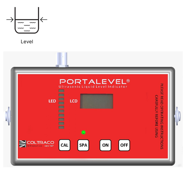 Chỉ báo siêu âm Ultrasonic Indicator, Portalevel® Original, Coltraco Vietnam