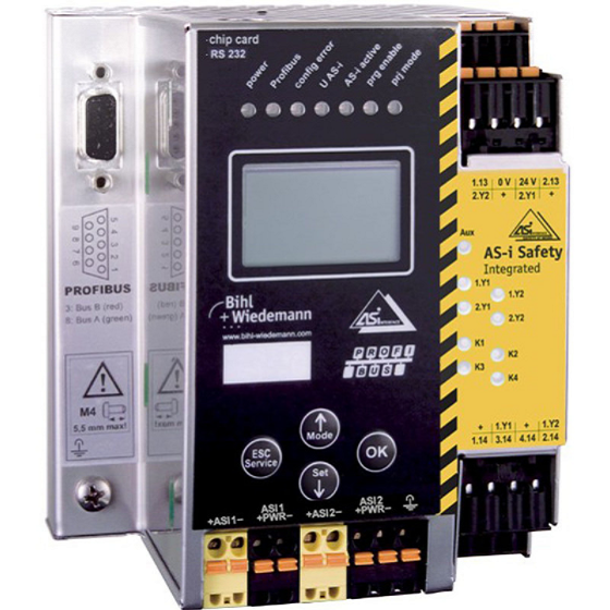 Cổng ASi-3 PROFINET tích hợp, BWU2535, Bihl+wiedemann Vietnam