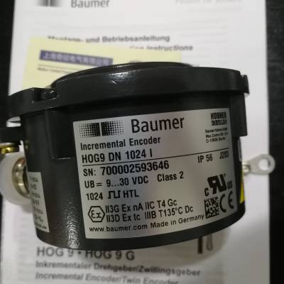 Đại lý hãng Baumer Hubner Bộ mã hoá SN7000002553143 Tại Việt Nam