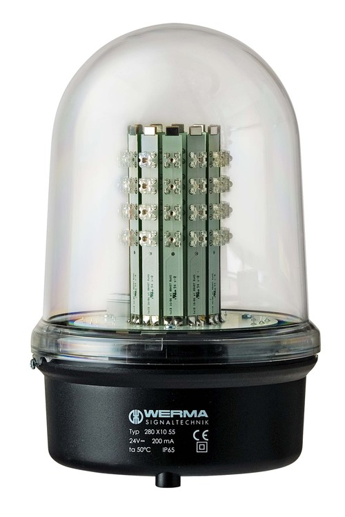 Đèn LED cản trở Obstruction light, 280.410.55, WERMA Vietnam