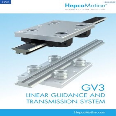 Hepco Motion GV3 LINEAR GUIDANCE AND TRANSMISSION SYSTEM