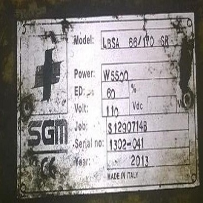 LBSA 66/170 SR Electro magnet SGM Magnetics