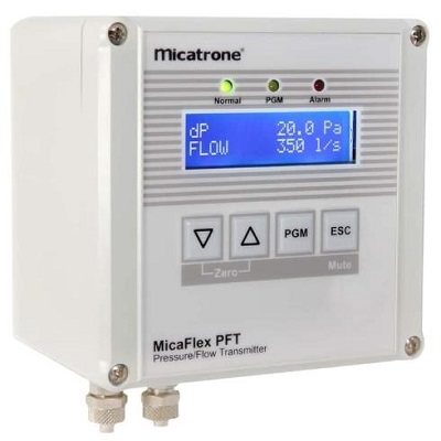 Micatrone Micaflex PFT ver 3 differential pressure sensor Micatrone