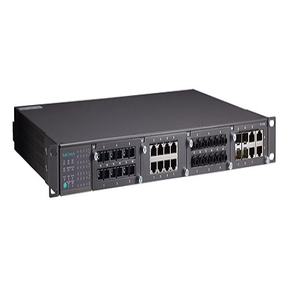 PT-7728-F-HV-HV  Modular Managed Ethernet Switch System MOXA