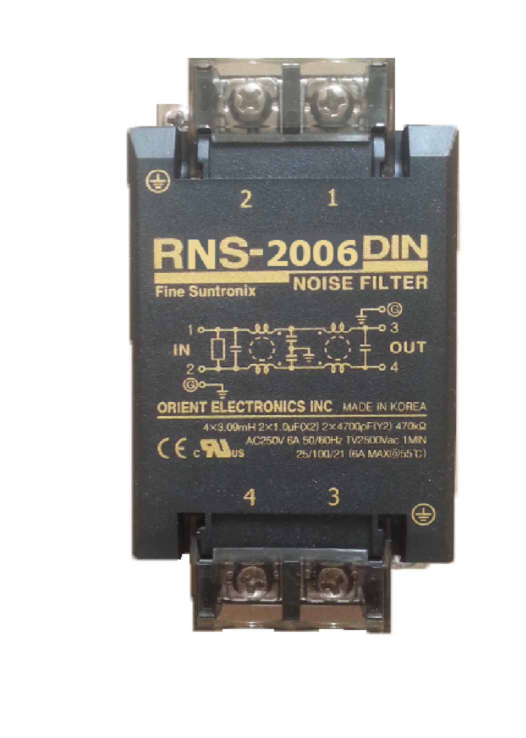 Lọc nhiễu Noise Filter RNS-2006 DIN Fine Suntronix