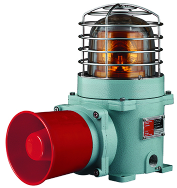 SESALR-WS-24-R Revolving Warning Light and Electric Horn Combination Qlight