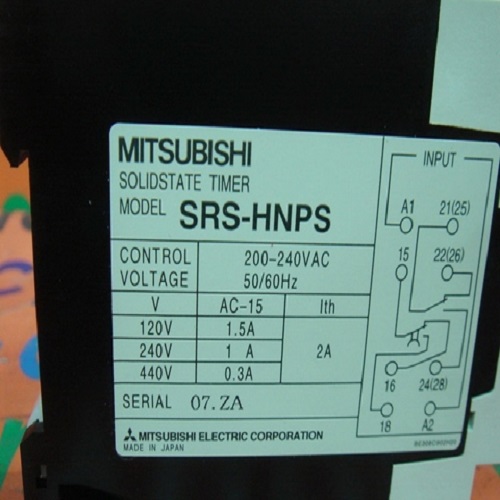 srs-h bộ đếm thời gian trạng thái rắn Mitsubishi